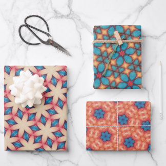 KaleidoDreams Een betoverende kleurenspat Set 27 Inpakpapier Vel