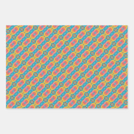 KaleidoDreams Een betoverende plons van kleur Set  Inpakpapier Vel