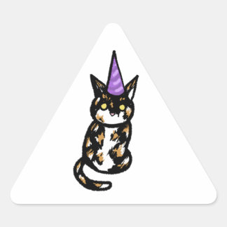 Kaleidoscat Kattenfeest Sticker