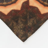 Kaleidoscoop 1 fleece deken (Hoek)