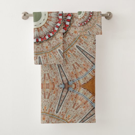 Kaleidoscoop 6 bad handdoek (Insitu)