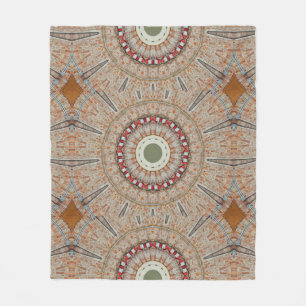 Kaleidoscoop 6 fleece deken
