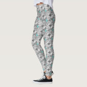 Kaleidoscoop Abstract Geometrisch Leggings (Links)