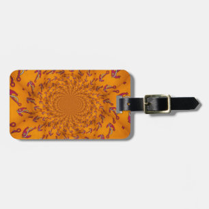 Kaleidoscoop Anker Art Print Bagagelabel