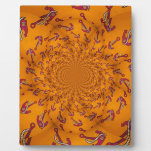 Kaleidoscoop Anker Art Print Fotoplaat