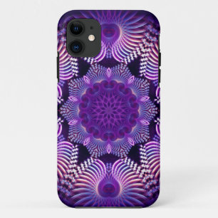 Kaleidoscoop Apophysis Flower I iPhone 11 Hoesje