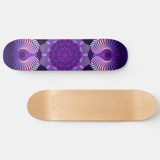 Kaleidoscoop Apophysis Flower I Skateboard (Horizontaal)