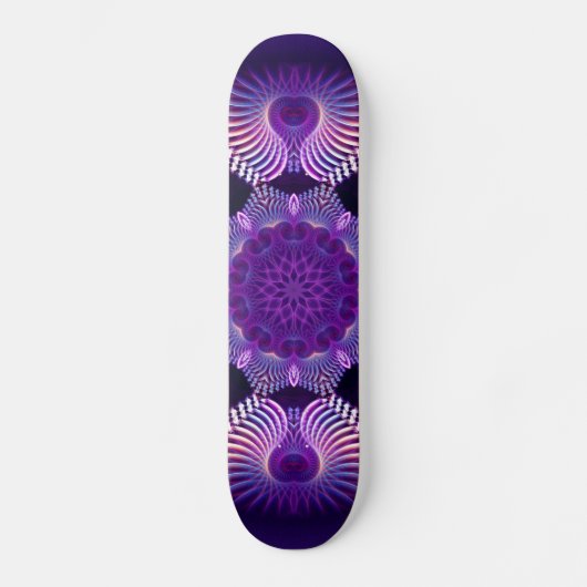 Kaleidoscoop Apophysis Flower I Skateboard (Voorkant)