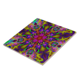 Kaleidoscoop Apophysis Fractal Art. II Tegeltje