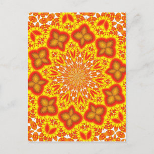 Kaleidoscoop Art Briefkaart