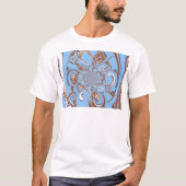 Kaleidoscoop Art Print T-shirt (Voorkant)