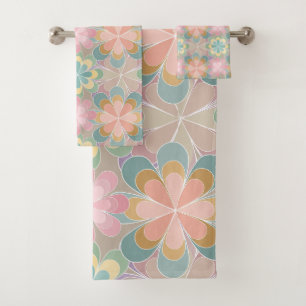 Kaleidoscoop Bad Handdoek