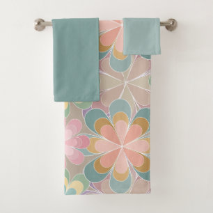 Kaleidoscoop Bad Handdoek