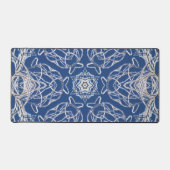 Kaleidoscoop Bright Blauw, Wit, Single Star Bureaumat (Voorkant)