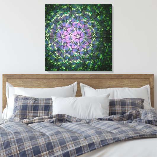 Kaleidoscoop Canvas #2 (Insitu (Slaapkamer))