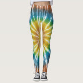 Kaleidoscoop Flow Leggings (Voorkant)