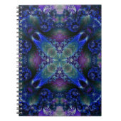 Kaleidoscoop Fractal 531 Notitieboek (Voorkant)