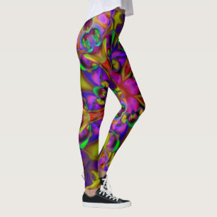 Kaleidoscoop Fractal - Apophysis II + uw ideeën Leggings