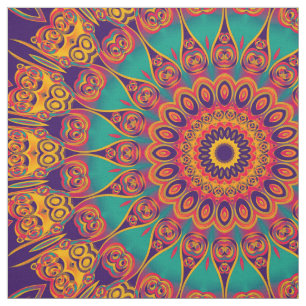 Kaleidoscoop Fractal - tattoo II + uw ideeën Stof