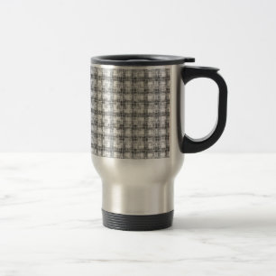 Kaleidoscoop Grijs Reisbeker