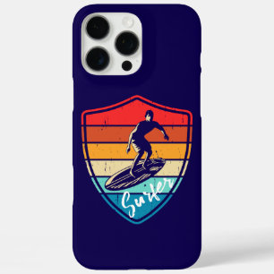 Kaleidoscoop in blauw iPhone 16 pro max hoesje