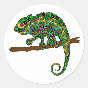 Kaleidoscoop Kameleon Stickers