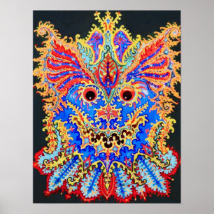Kaleidoscoop Kat, Louis Wain Poster