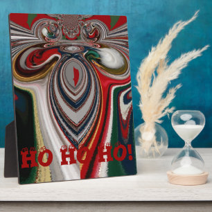 Kaleidoscoop Kerstmis: Feestelijke Home Decor Set Fotoplaat