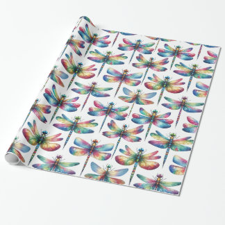 Kaleidoscoop Libellen Cadeaupapier