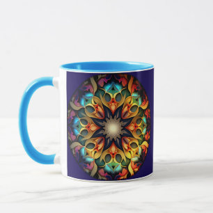 Kaleidoscoop Mandala Bloemontwerp-23091 Mok
