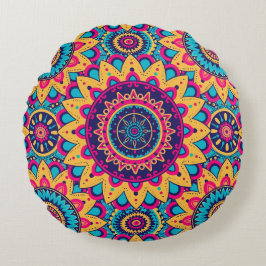 Kaleidoscoop Mandala Symfonie Ronde Kussen
