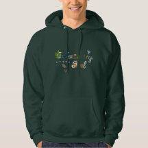 Kaleidoscoop Meisje: Donkere Hoodies