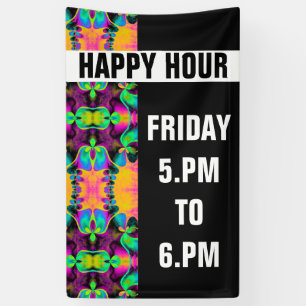 Kaleidoscoop Mosaic V + uw ideeën Spandoek