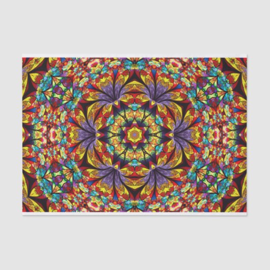 kaleidoscoop papier voor bloemen (Voorkant)