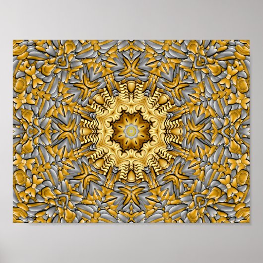  Kaleidoscoop Poster (Voorkant)