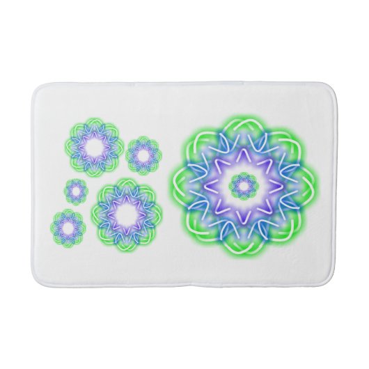 Kaleidoscoop Prints Badmat (Voorkant)