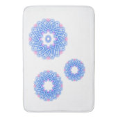 Kaleidoscoop Prints Badmat (Voorkant Verticaal)