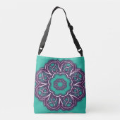 Kaleidoscoop Prints Crossbody Tas (Achterkant)