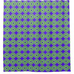 Kaleidoscoop Prints Douchegordijn