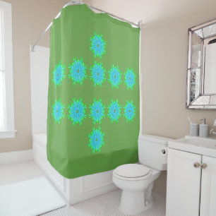 Kaleidoscoop Prints Douchegordijn