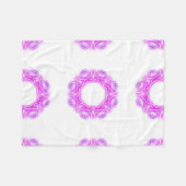 Kaleidoscoop Prints Fleece Deken (Voorkant (Horizontaal))