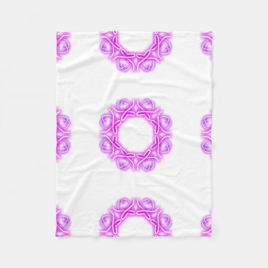 Kaleidoscoop Prints Fleece Deken (Voorkant)