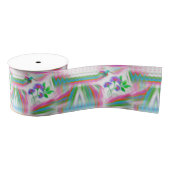 Kaleidoscoop Ribbon Grosgrain Lint (Spoel)
