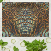 Kaleidoscoop tijgerbont theedoek (Gevouwen)