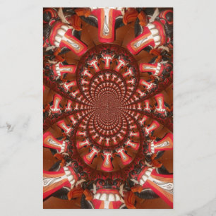 Kaleidoscoop Tong Art Print/Grafisch Briefpapier