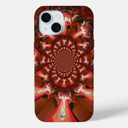 Kaleidoscoop Tong Art Print/Grafisch Case-Mate iPhone Case (Achterkant)