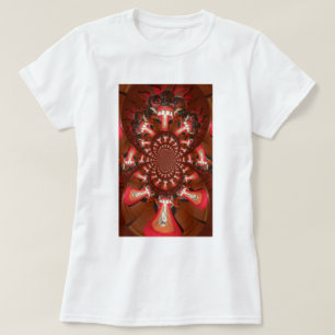 Kaleidoscoop Tong Art Print/Grafisch T-shirt