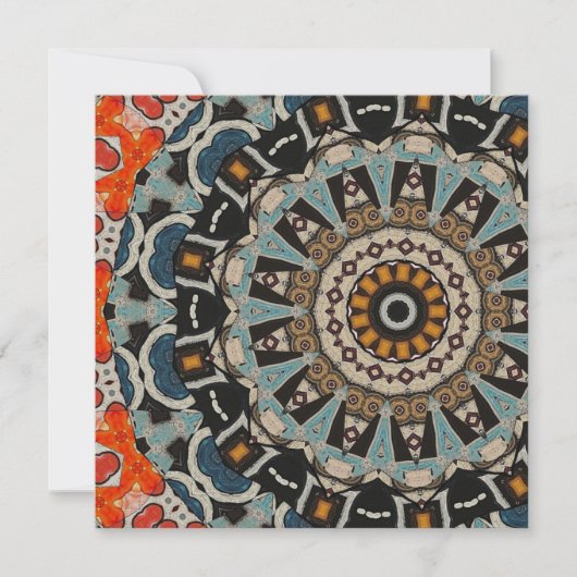 kaleidoscoop uitnodiging (Voorkant)