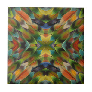 Kaleidoscoop van agapadekuiven tegeltje