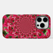 Kaleidoscoop van Crimson: Bloed Milkweed Flower Ar Case-Mate iPhone Case (Achterkant (horizontaal))